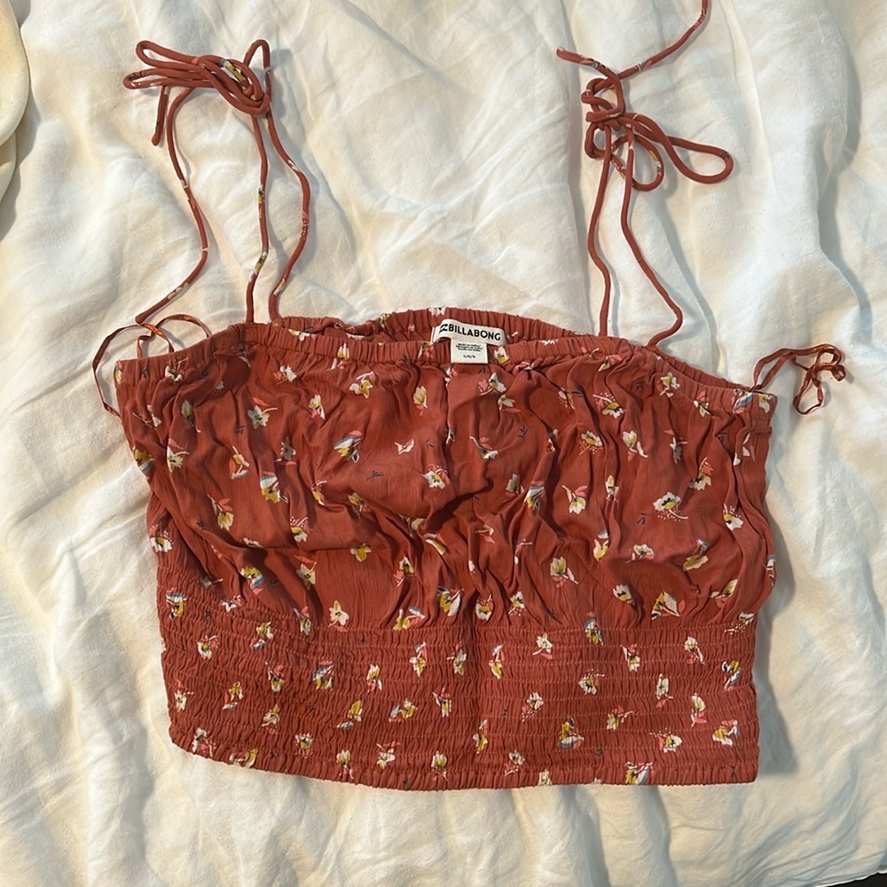 Billabong tie strap top
